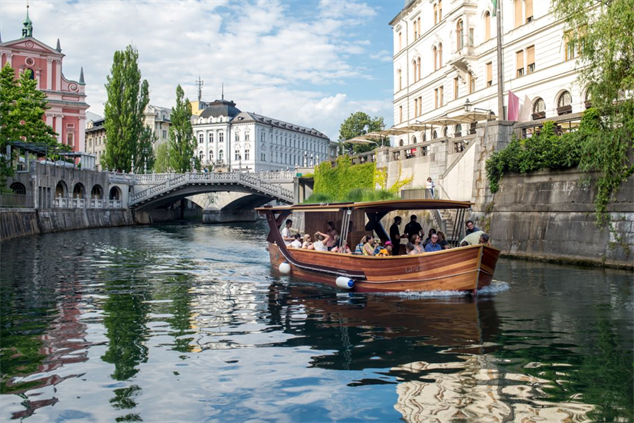 Photo: Borina Mišica, Barka Ljubljanica, Ljubljana Tourism
