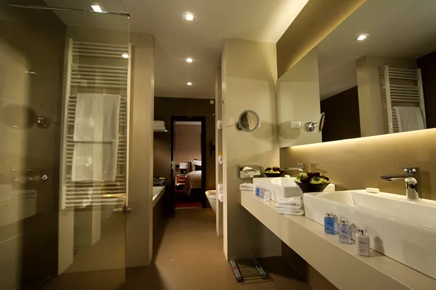 Two Bedroom Duplex Suite bathroom