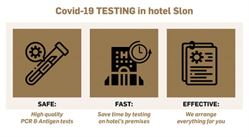 Testing in Hotel Slon Testing in Hotel Slon