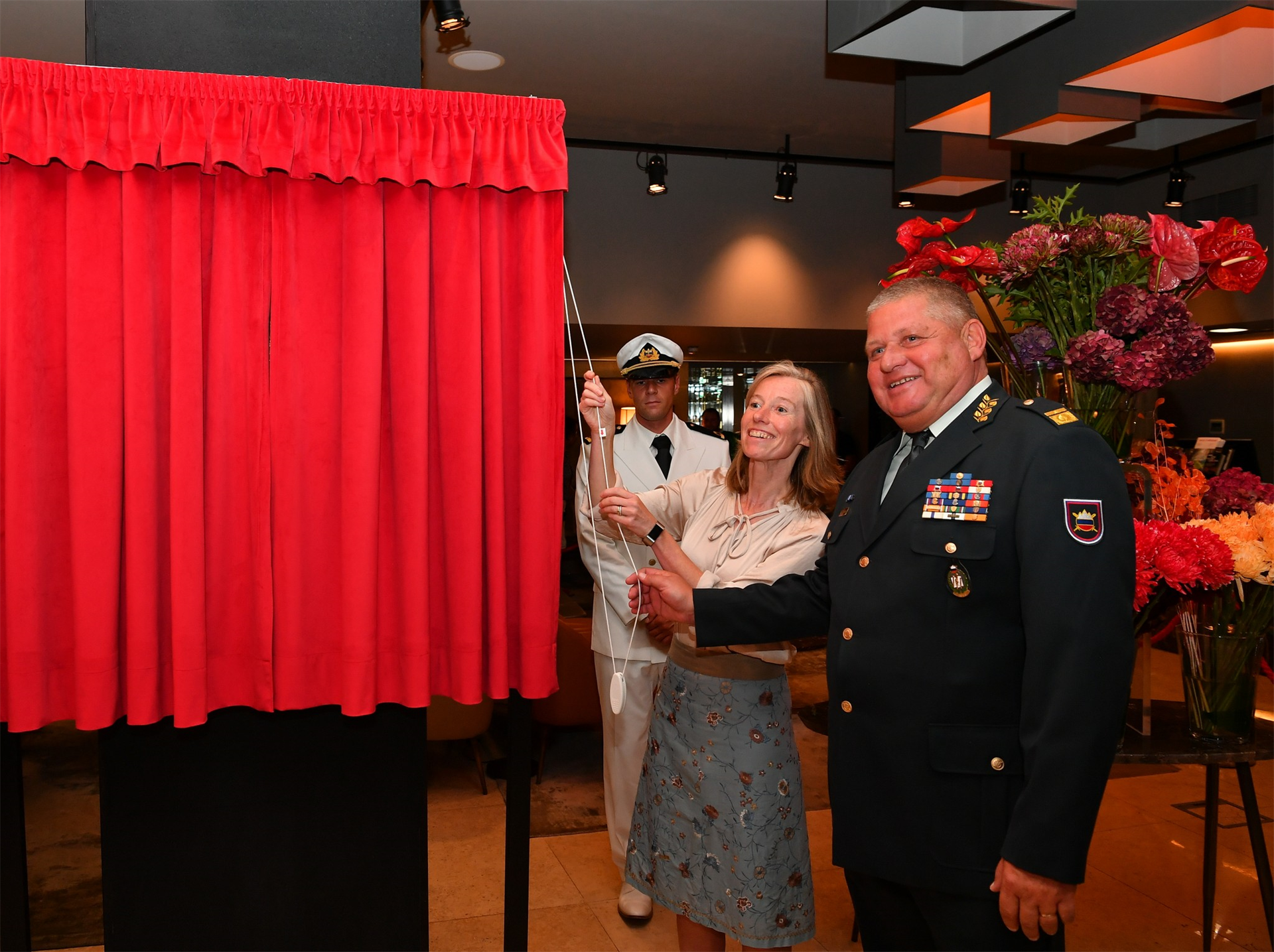 British Ambassador HE Tiffany Sadler and Brigadier General Milan Žurman